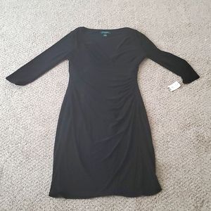 Lauren Ralph Lauren Black Essentials Dress Size 10